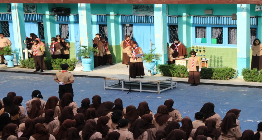 Dari Upacara Khidmat hingga Aksi Seru Futsal Series, Begini Meriahnya Hari Pramuka di SMKN 2 Balikpapan